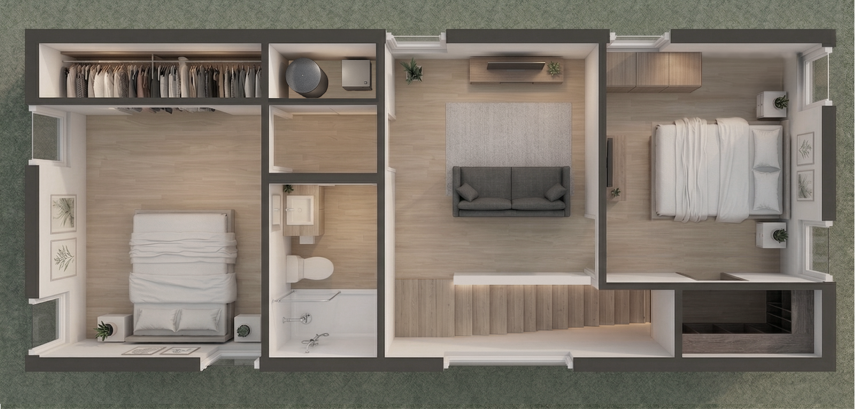 THE TANAGER MULTIPLEX floor plan